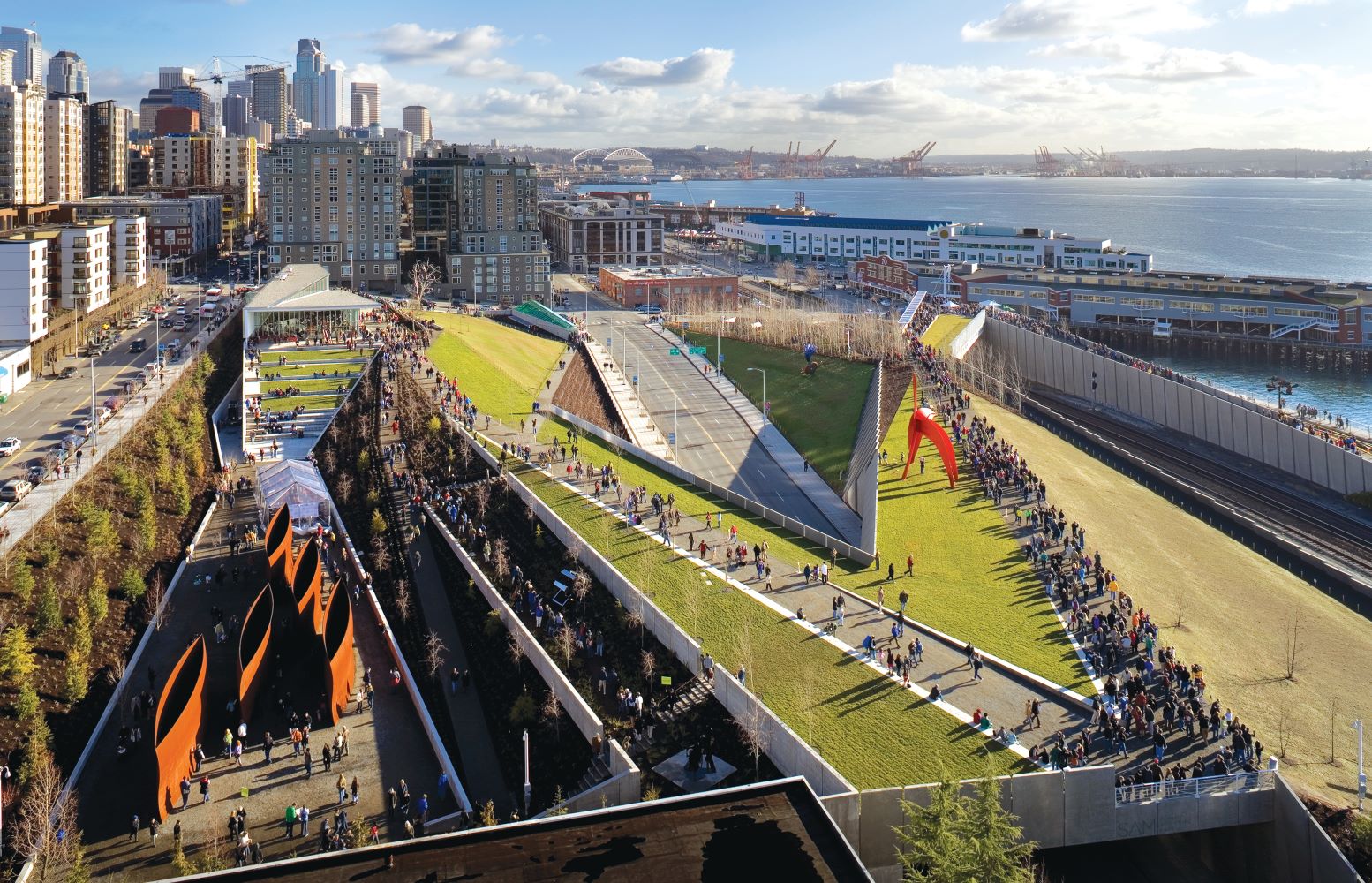 Olympic Sculpture Park Rendering