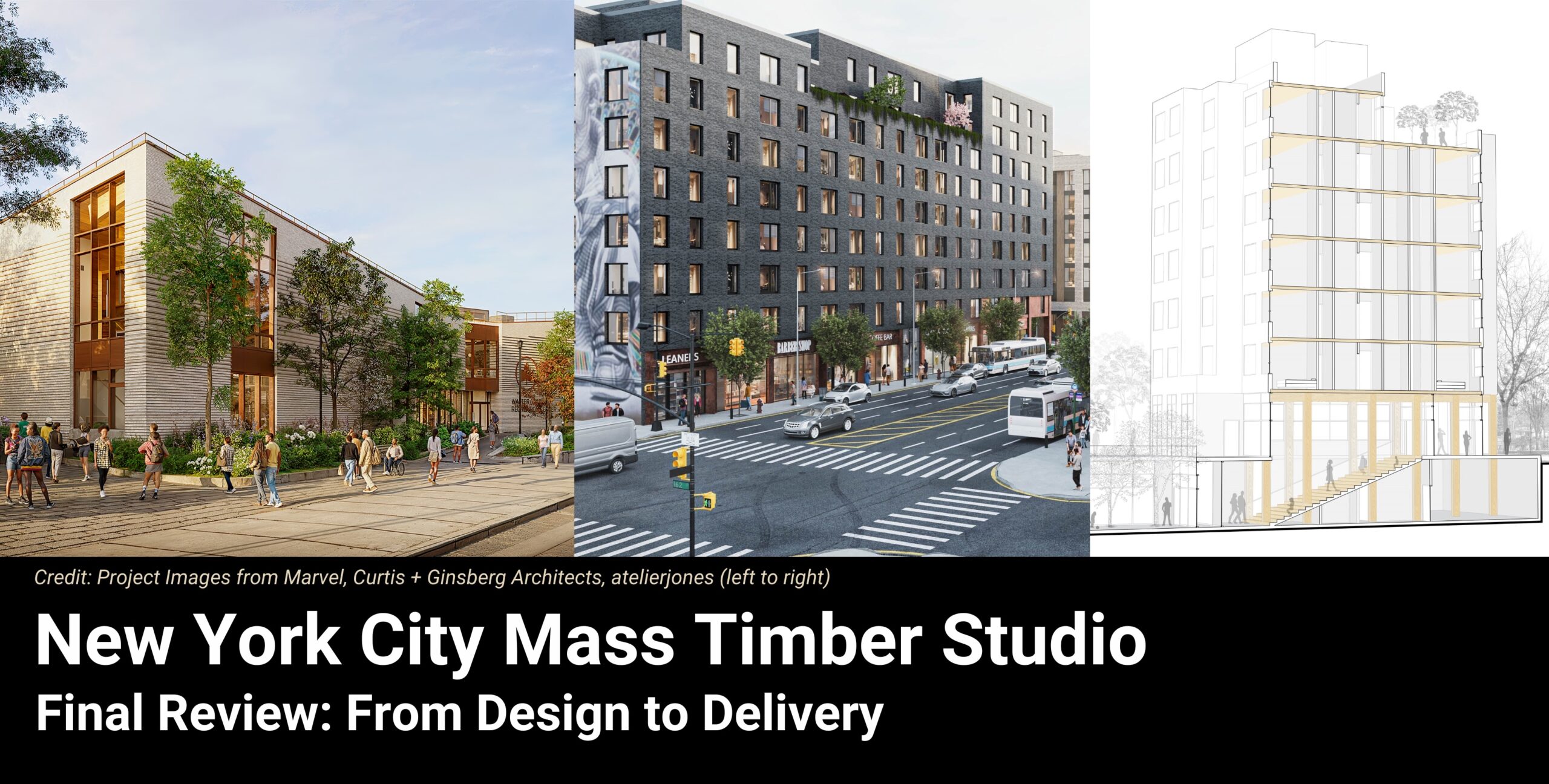 NYC Mass Timber Studio Final Review