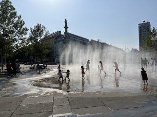 Image of an outdoor public space in Vienna