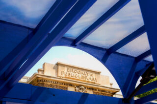 Exterior of the Activating Exteriors installation