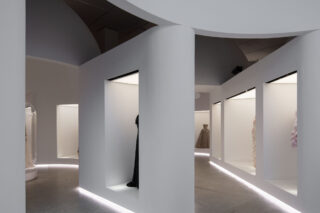 Sleeping Beauties: Reawakening Fashion exhibition designed by Leong Leong, at the Metropolitan Museum of Art, New York