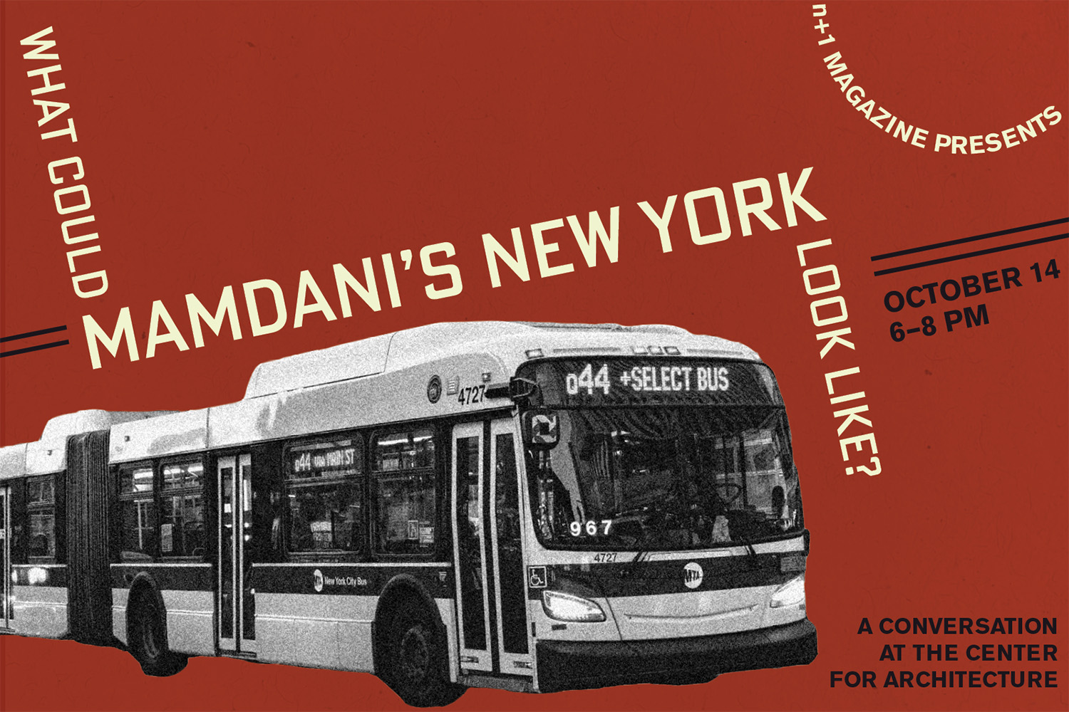 Promotional graphic for What Could Mamdani's New York Look Like?
