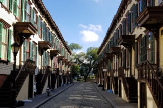 Image of Sylvan Terrace, Jumel Terrace Historic District.