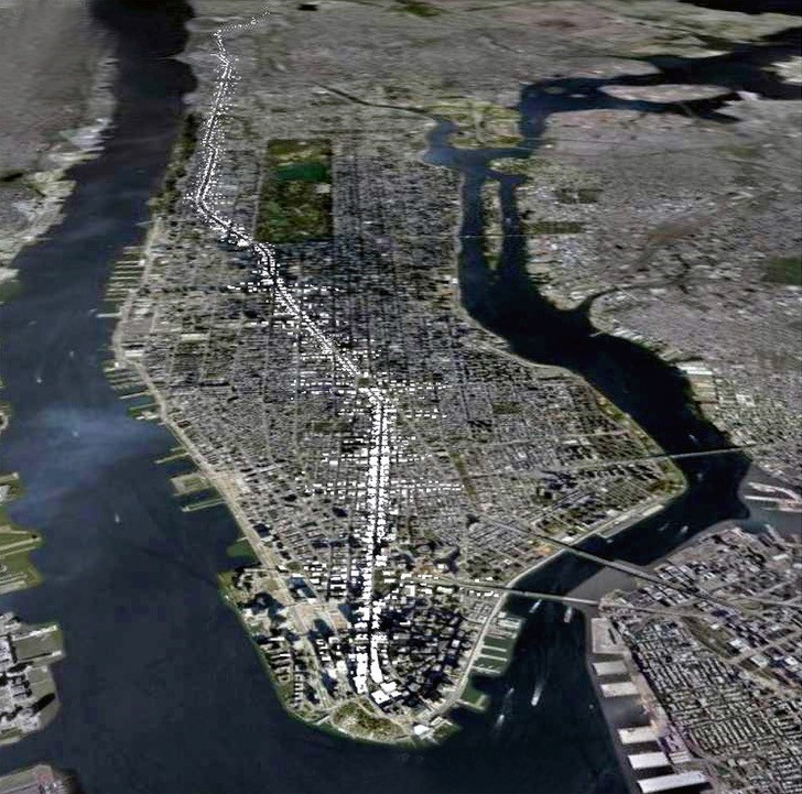 Airial image of Lower Manhattan