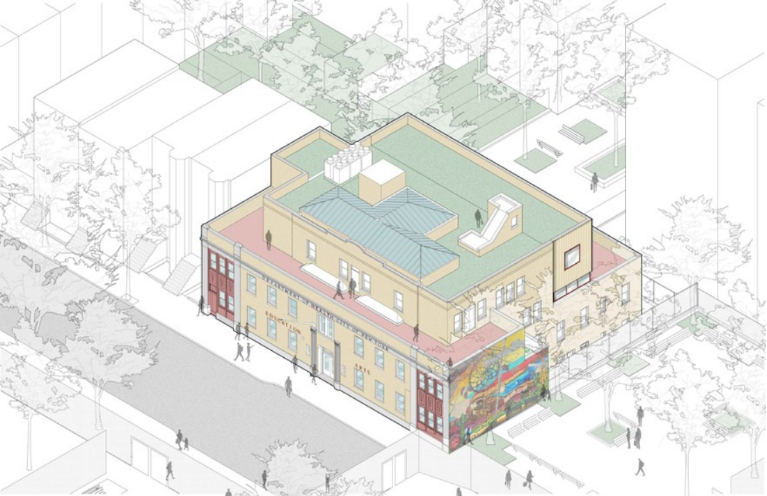 Image of HEarts Community Center, South Bronx, NYC.