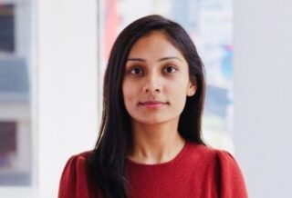 Headshot of Maitri Pujara, AICP, LEED AP ND, WELL AP, Fitwel Ambassador, North-East Region Practice Area Leader for Cities & Urban Design, Urban Planner, Gensler