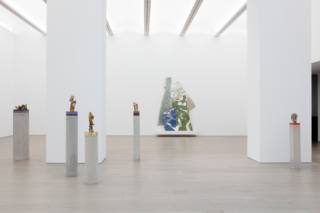 Interior of Perrotin Gallery, New York, New York