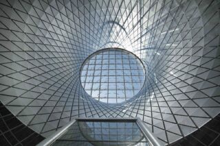 Interior of Sky Reflector Net