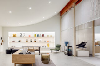 Interior of Blu Dot Flagship showroom, New York, NY