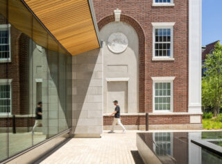 Exterior of Wesleyan University Pruzan Art Center, Middletown, CT