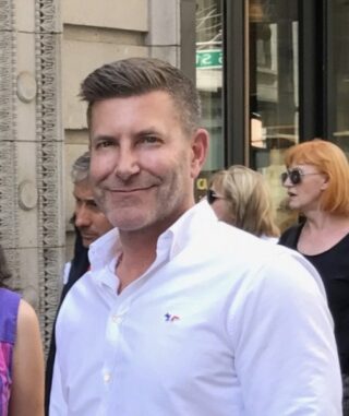 Headshot image of Ken Lustbader, Co-founder and Co-director, NYC LGBT Historic Sites Project