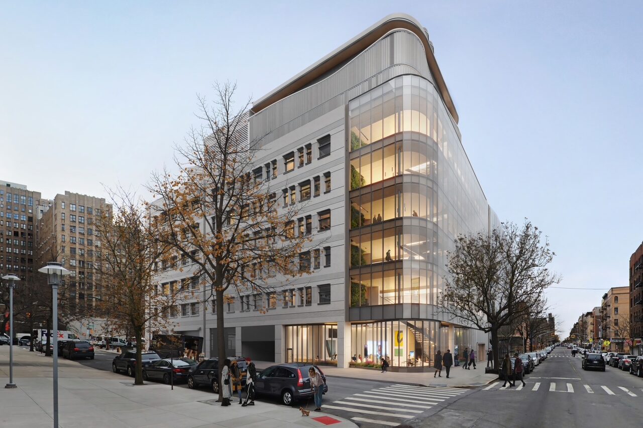 Exterior rendering of The Vagelos Innovation Laboratories at Columbia University