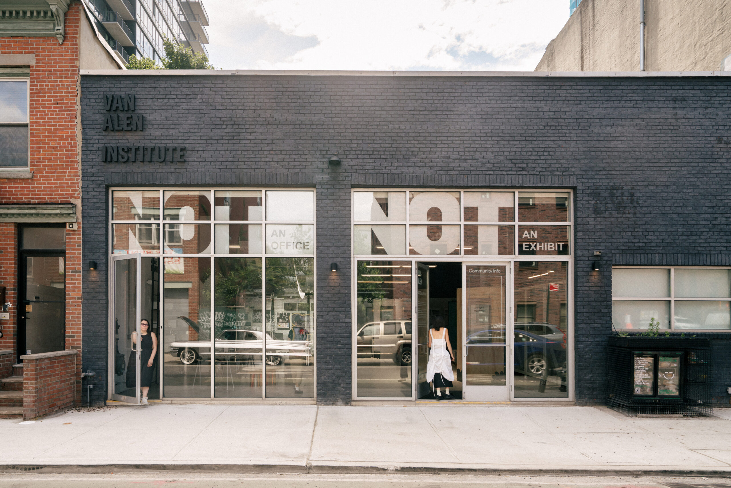 Exterior photo of Van Alen Institute