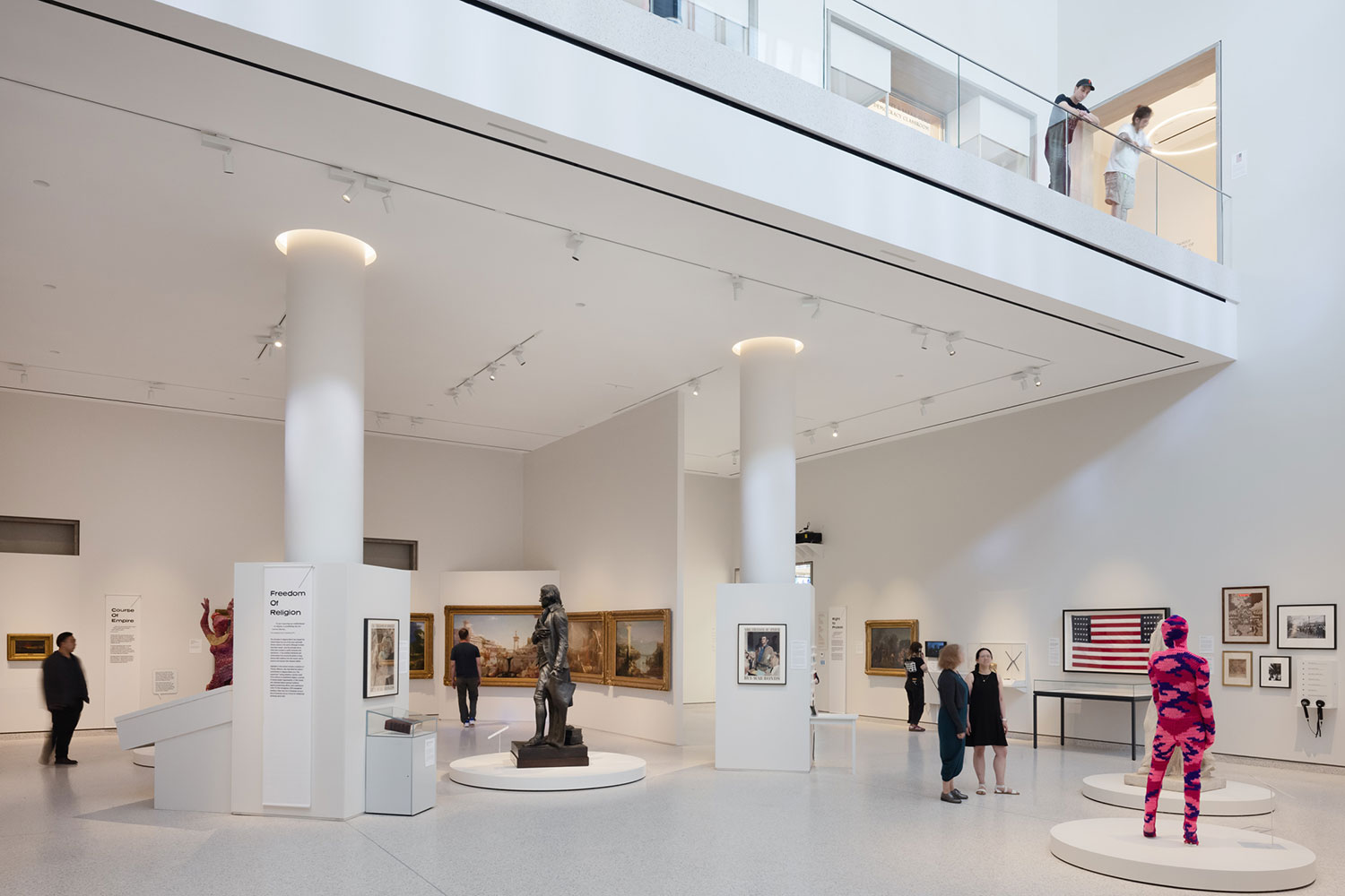 Interior of The New York Historical Tang Wing