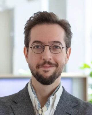 Headshot of Carlos Cerezo Davila, PhD LEED AP, Director of Sustainability, KPF
