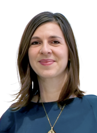 Headshot image of Nadine Berger, AIA, WELL AP, LEED AP, Sustainability Director, AECOM