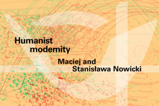 Humanist modernity exhibition graphic