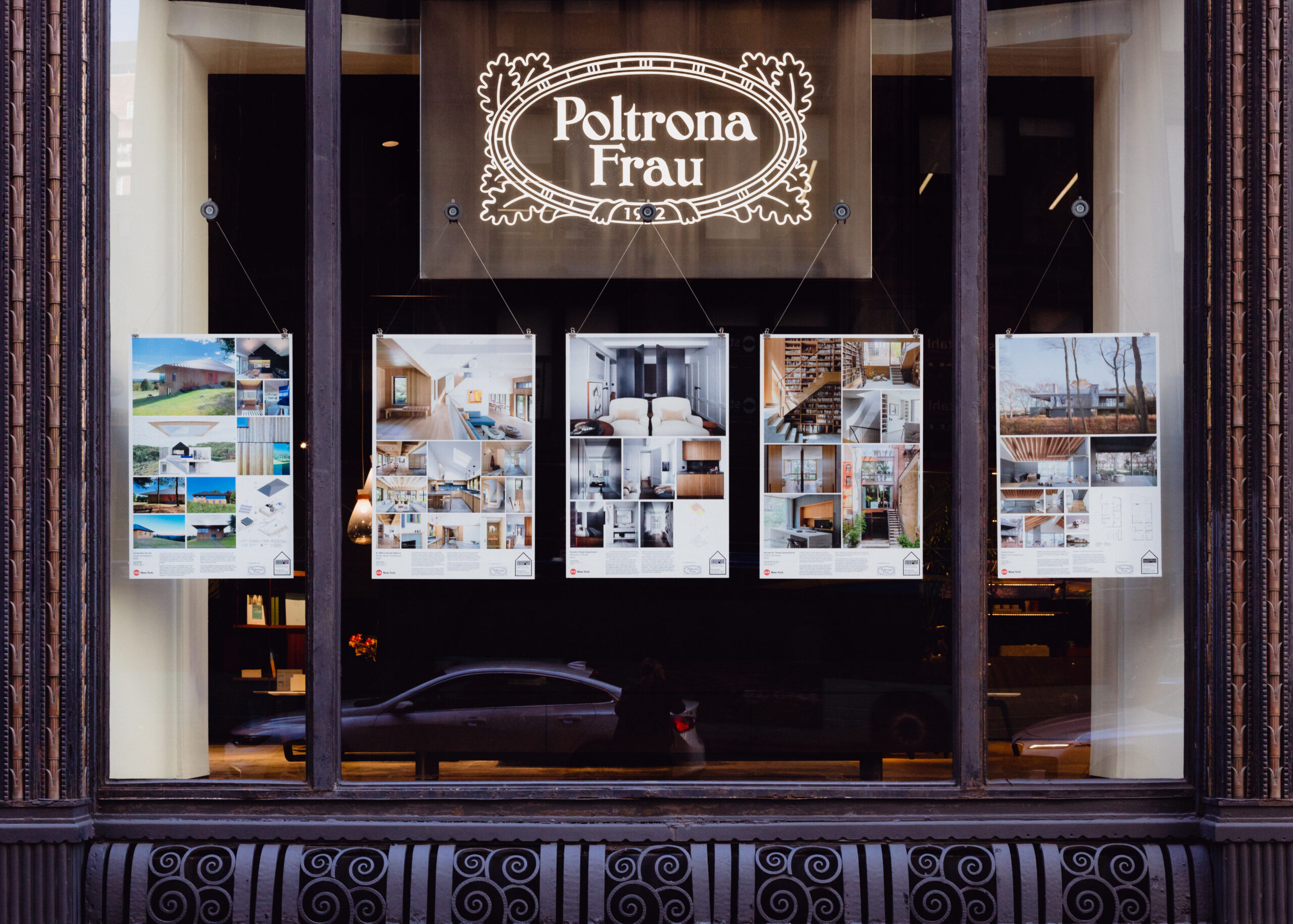 Exterior Storefront view of Residential Review 2025 at Poltrona Frau