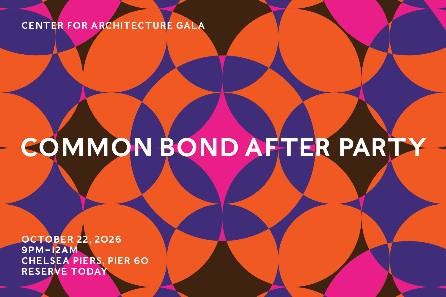 Common Bond After Party promotional graphic